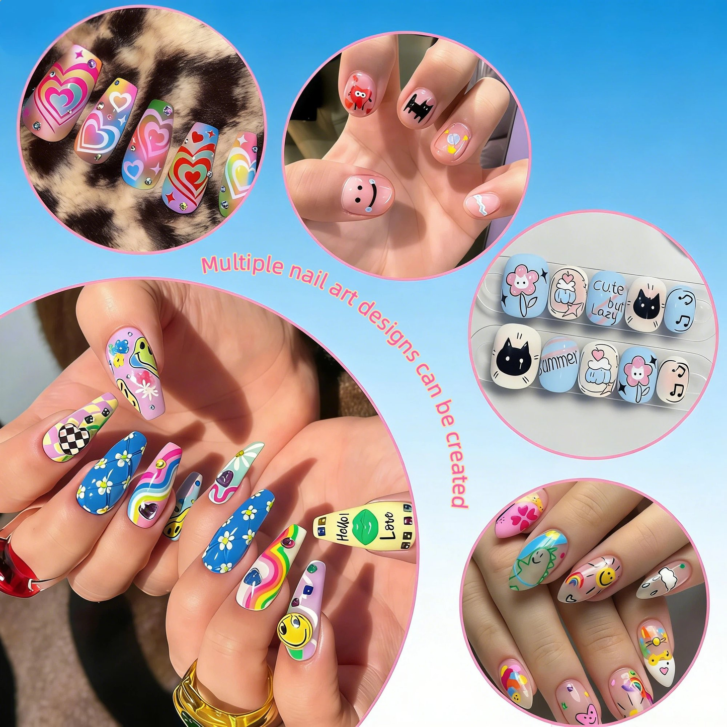 Nail Art Pens 12 Colors, 0.7mm Nail Polish Pens Set Nail Art Markers & Nail Art Kit, Quick Drying Waterproof Acrylic Paint Markers for Nail Art Design,Dotting,Liner,DIY Manicure Tools