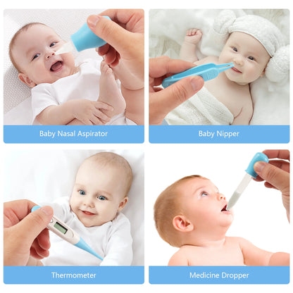 Baby Healthcare and Grooming Kit,20 in 1 Baby Grooming Kit with Baby Nail Trimmer Electric,Baby Hair Brush,Newborn Baby Essentials Must Haves Kit for Infant Boys Girls,Baby Shower